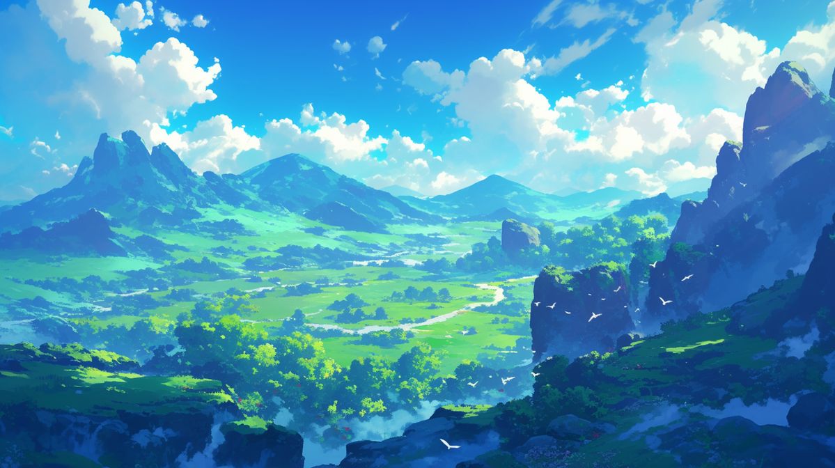Paisaje Pokémon